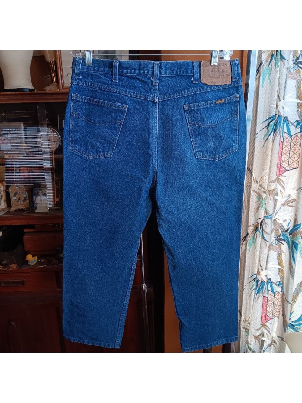 35x26 Vintage Mens Bootcut Jeans 80s SEARS ROEBUCKS CLASSIC Flare Jeans